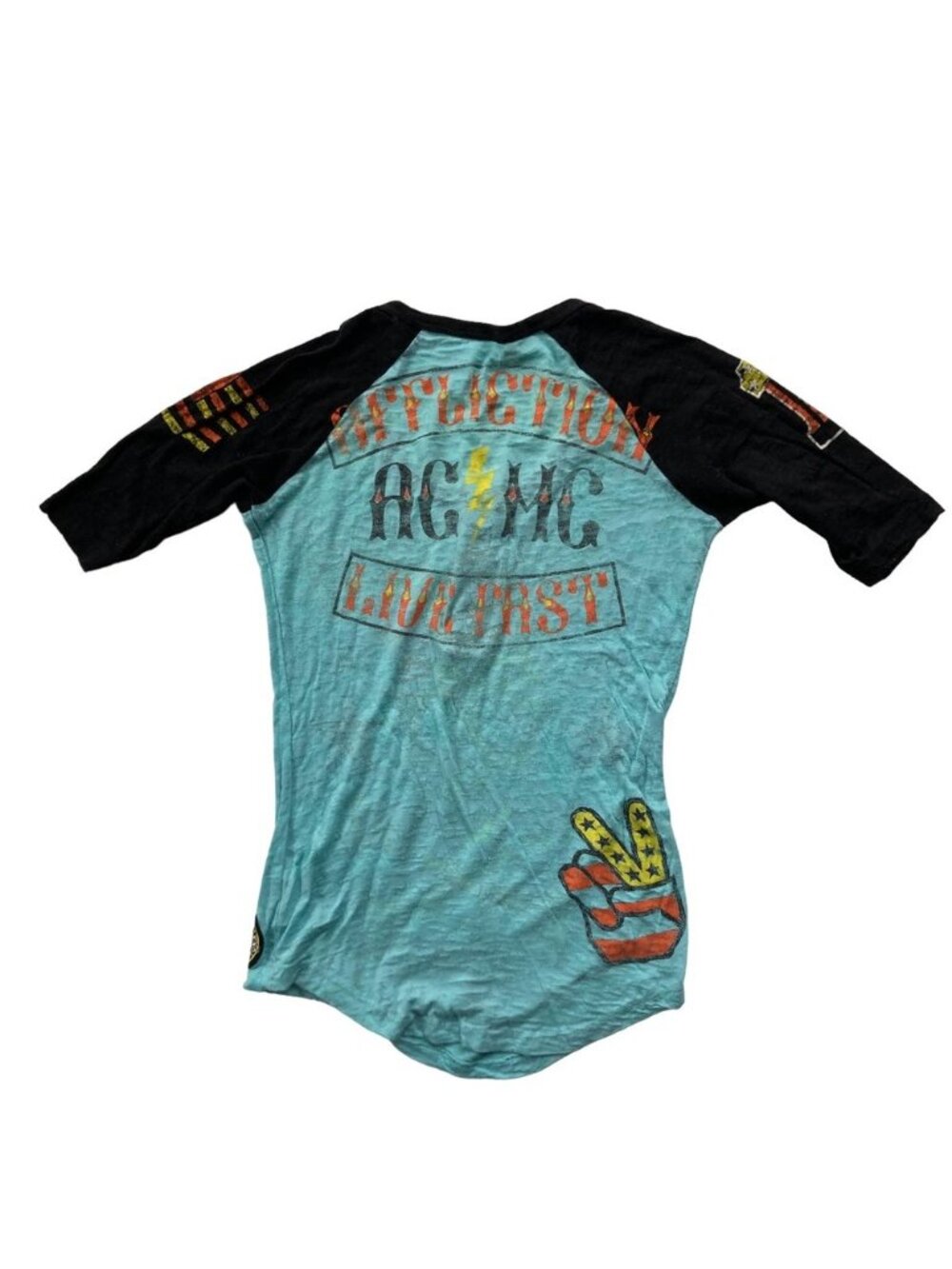 Skull with Bow Graphic Tee - Picture 2 of 4